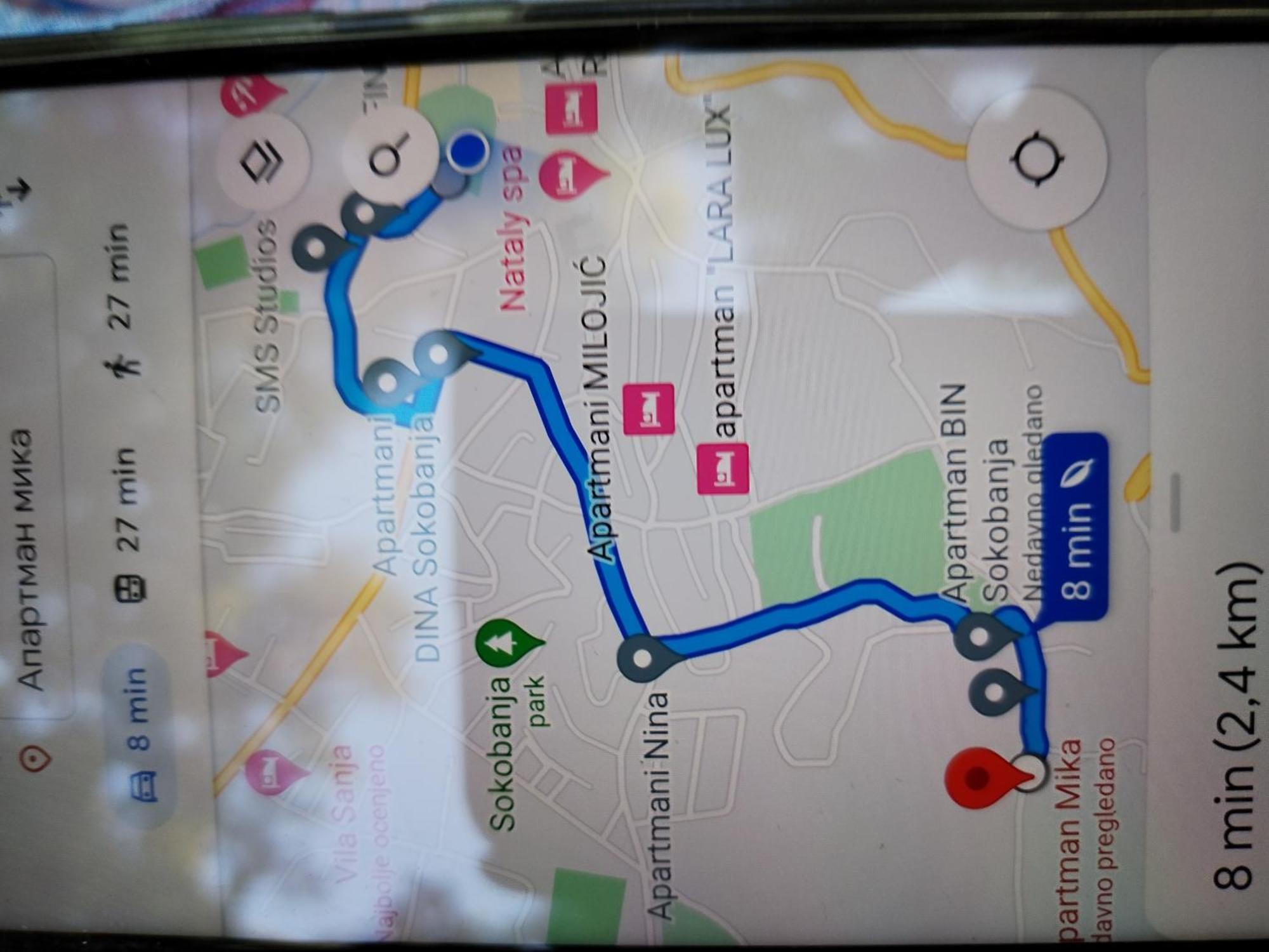 Apartman Mika Soko Banja Dış mekan fotoğraf