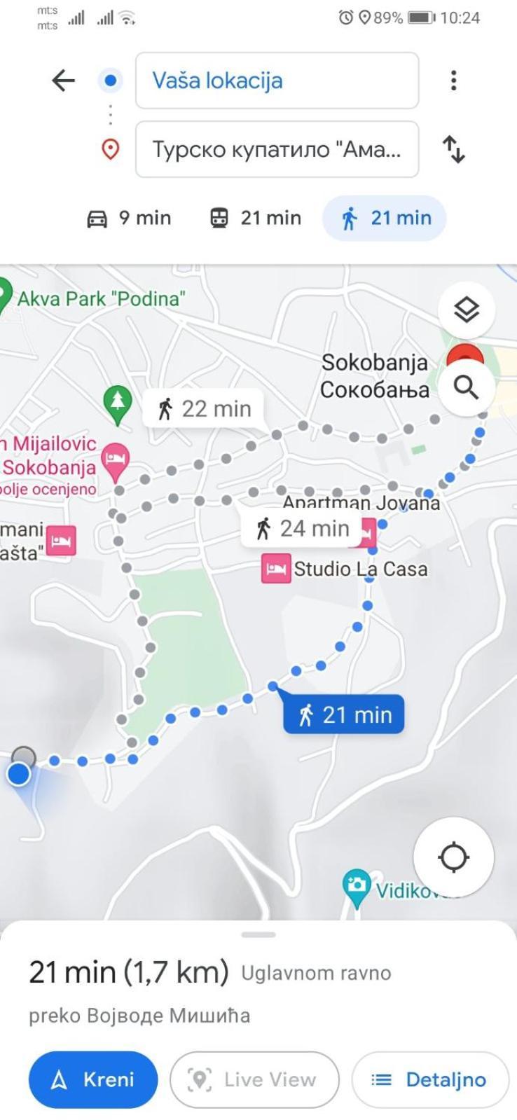 Apartman Mika Soko Banja Dış mekan fotoğraf